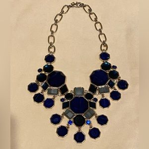 Banana Republic Blue Glass Necklace